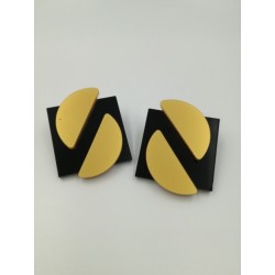 Orecchini Bottone Quadro DIB 1