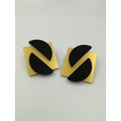 Orecchini Bottone Quadro DIB 1