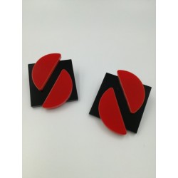 Orecchini Bottone Quadro DIB 1
