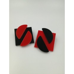 Orecchini Bottone Quadro DIB 1