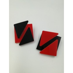 Orecchini Bottone Quadro DIB 2