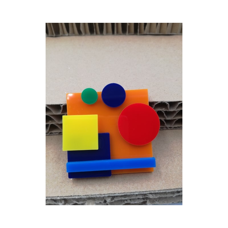 Spilla Quadra Multipezzi 9
