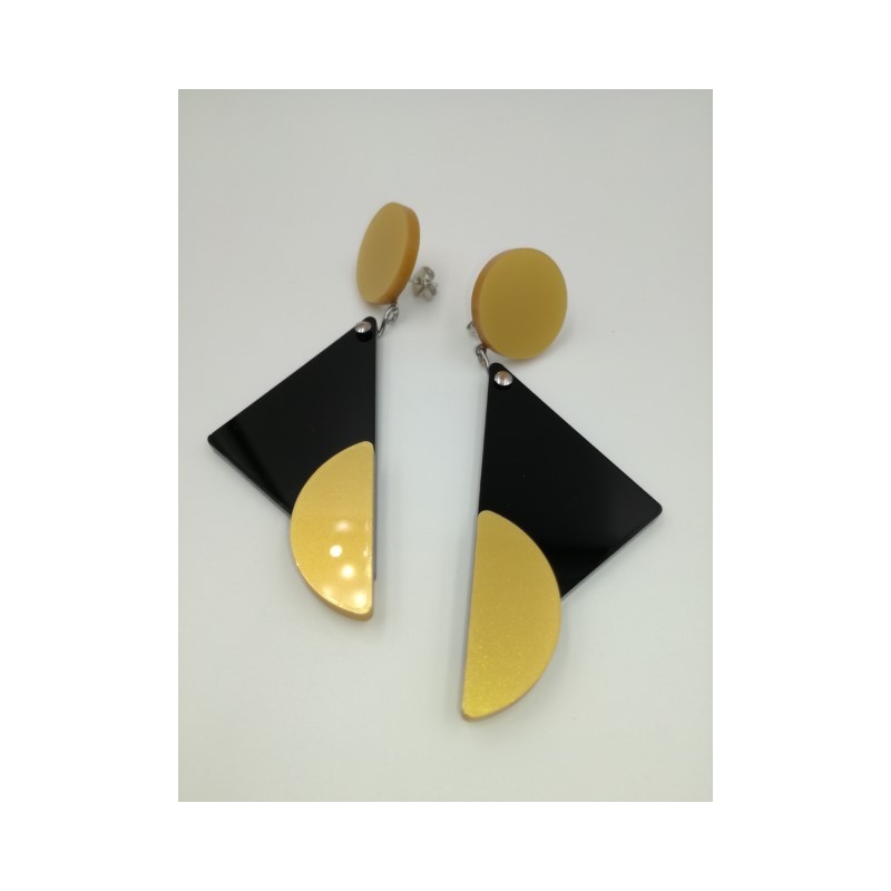 Orecchini Klimt bottone 5