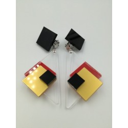 Orecchini Klimt bottone 10